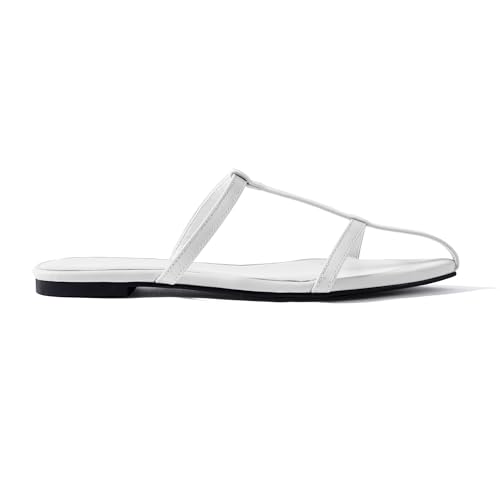 Mtzyoa-Women-Flat-Sandals-Pointed-Toe-Ladies-Summer-Dressy-Casual-Vacation-Bohemian-Cute-Leather-Beach-Comfy-Slip-On-Slides