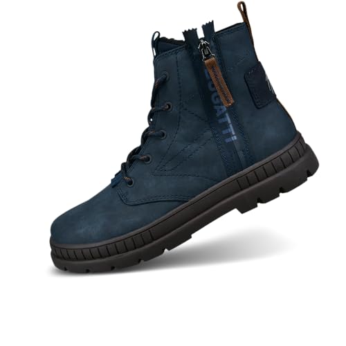 bugatti 321-agb51, Botas de Moda Hombre, Azul Oscuro, 44 EU