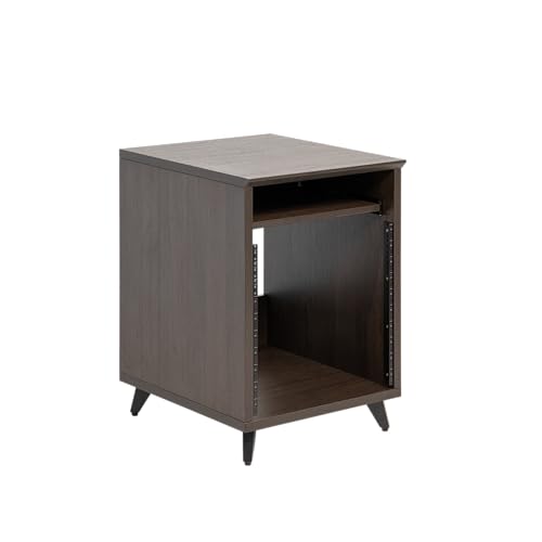Gator Frameworks Elite Series 10U Studio Rack Desk with Slide-Out Tray and Rear Cable Passthrough...