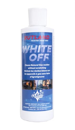 Rutland White Off, Gas Fireplace Glass Cleaner Cream, 8 Fl Oz