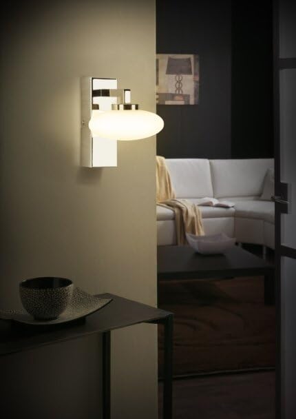 Image of Philips 5W Bling 1-Head Wall Light | Decorative LED Fixture | Elegant Dual Head Design for Living Room, Bedroom & Hallway | Energy Efficient Wall Mount Lamp | Pack of 1