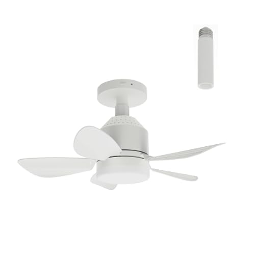 Orbegozo Ventilador de techo CP 152038, instalación a techo o casquillo de bombilla, 4 velocidades, mando