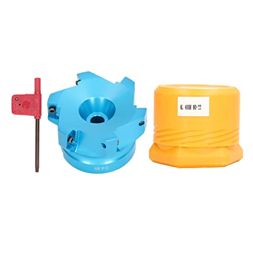 ANKROYU AL 400R 80-22 Face Milling Cutter Head, Aluminum Alloy CNC Milling Cutters, Thermostability End Mill Cutter for Metal Processing
