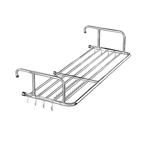 Collapsible Portable Laundry Drying Rack HeavyDuty Stainless Steel SpaceSaving Design for Radiator & Window Use Ideal Clothes nizer (78x40x20cm/31x16x8in)