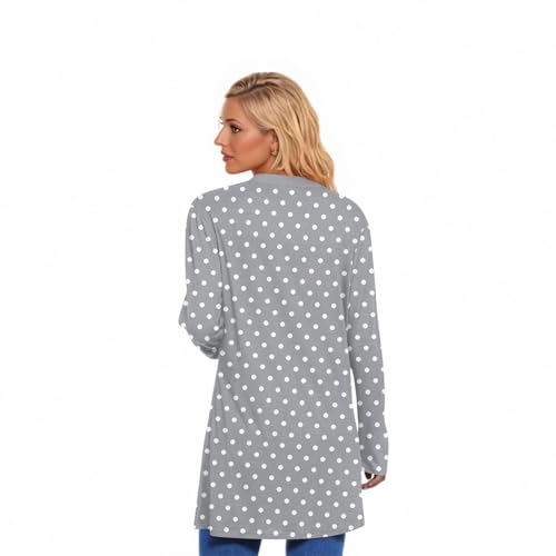 Long Cardigans for Women Lightweight Open Front Thin Cute Fall Cardigan with Pockets Dressy Long Sleeve Tops4