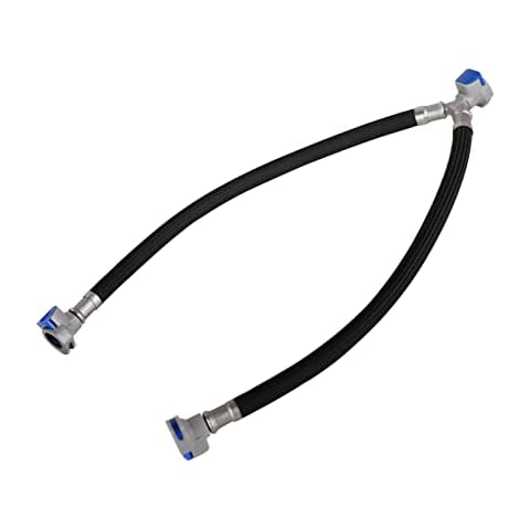 Replacement Quick Connect Hose Hot & Cold Water Mixer Line for PARLOS Widespread Faucet with Snap-in Fast Lock, 2102601 Cover