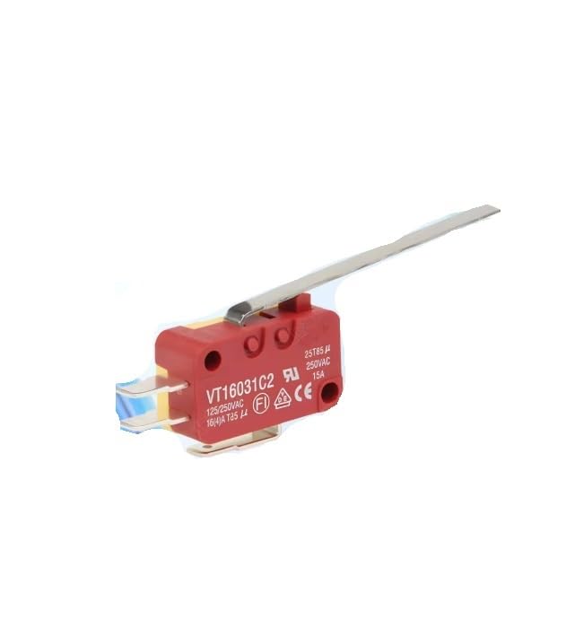 2Pcs VT16001C2 Micro Limit Switch SPDT Snap Action Travel Switch(VT16001C2)