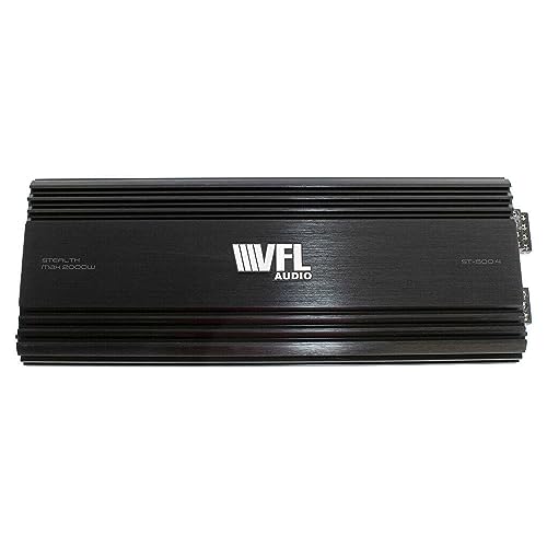 American Bass ST5004 Vfl Audio 4 Channel Amplifier 2000 Watts Max 1000 Watts Rms