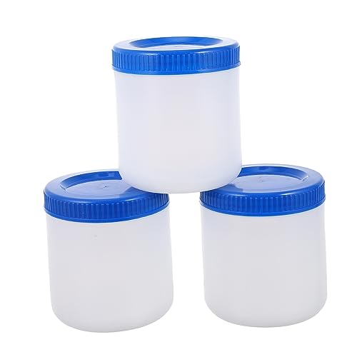 FOMIYES Hdpe Plastic Paint Bottle Non-slip Bottom Sealed Cover for Liquid Paint Containers