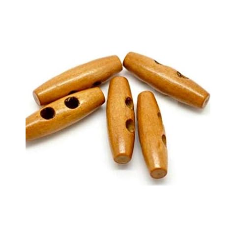 Lot de 20 boutons en bois CansyY Cover