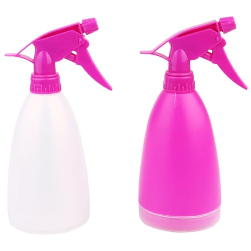 SWETRACE 4pcs Plastic Hairdressing Spray Bottles with High Pressure Fine Mist Reusable Atomiser Sprayers for Home Garden Kitchen and Barber Use Leak-resistant Design Random Random Color