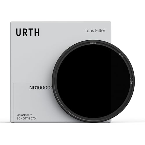 Urth 72 mm Filtro Solar ND100000 (16.6 Pasos) (Plus) — 20 Capas Nano, Perfil Ultra Delgado, Densidad Neutra Extrema, Seguro para fotografía Solar