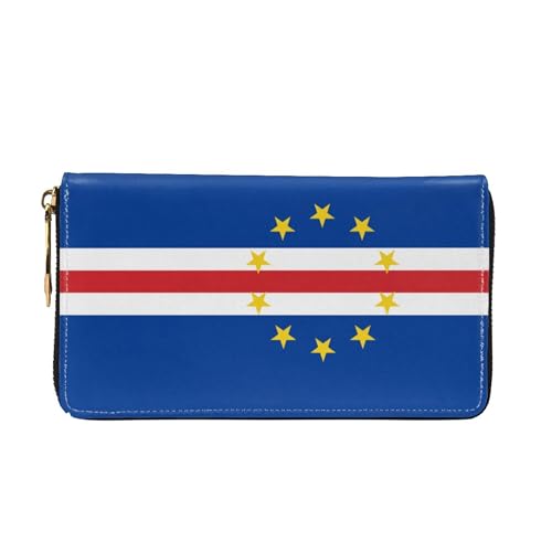 SEAEAGLE Flag of Cape Verde Womens Longer Wallet Card Holder Fashion Long Hand Bag4