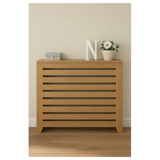 Cubre radiadores Barniz Roble. Diferentes Medidas. También fabricamos a Medida. Consultar: info@greca.info Tfno 948312264 (94 * 19 * 87 cms)