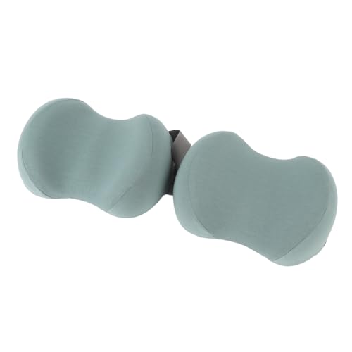 ZJchao Knee Pillow for Sleeping, Ergonomic Neck Pillow, Memory Foam Pillows, Knee Pillow for Side Sleepers Sleeping with Strap Slow Rebound Soft Memory Foam Matcha Green