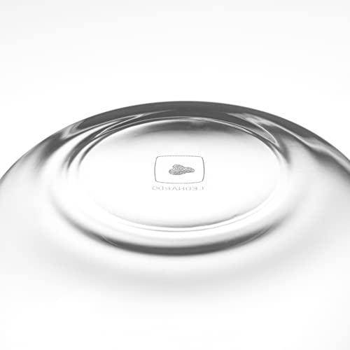 Vaso de cristal amplio de 400ml Leonardo Home Brunelli fácil de limpiar 5