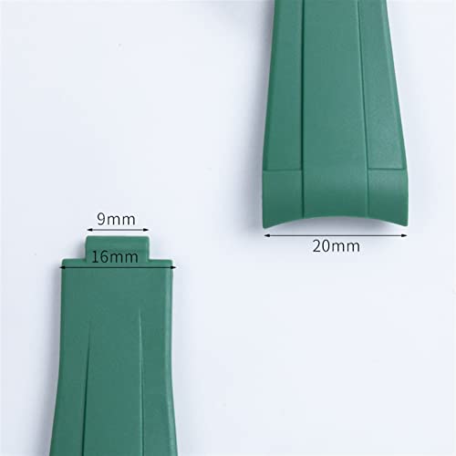 Correa de goma de 20 mm para solucionar problemas de ajuste en pulseras GMT 5
