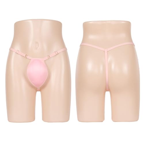 YUGSHNKFC Bragas con de Esponja 3D para Realce de Bulto Natural, Ropa Interior Acolchada, Tanga para Hombre, Traje de baño de Cintura, Calzoncillos ampliadores para Hombre