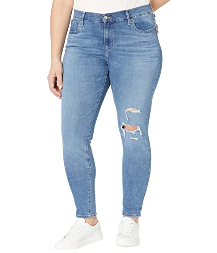 Image of Levi's Women's 711 Skinny Jeans, Lapis Joy - Medium Indigo, 35 Regular