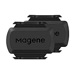 Magene S3+ Capteur de Vitesse et de Cadence de vélo Package de 2, capteur de Vitesse Ant + et Buletooth 4.0 Wireless Bicycle RPM