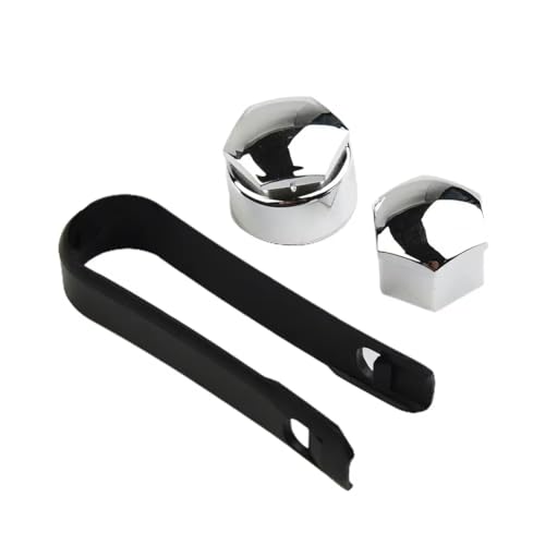 Pernos de rueda de alta resistencia y tapas de llantas de 17 mm 3
