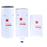 Flying Bull LF9009 - FS1003 - FF5636 Filter Kit Compatible with CumminsISC ISL QSL ISM N14 M11