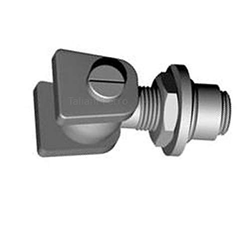 CARDINE H 45 MM CON FILETTATURA M22 a SALDARE