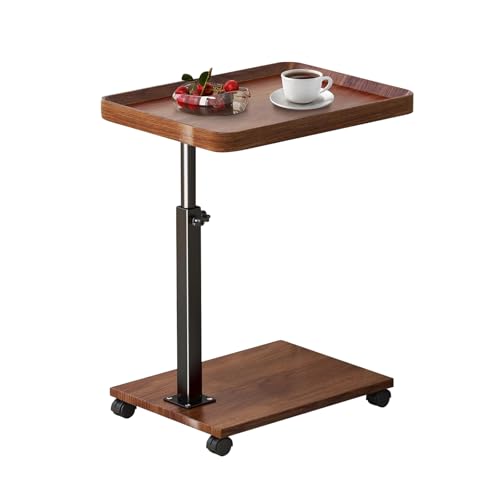 �L���X�^�[�t���T�C�h�e�[�u���A�������߉\ (45-80 cm) ���~�� 360°��]�A�E�H�[���i�b�g�� ���o�C���T�C�h�e�[�u���A���r���O���[���A�\�t�@�A�x�b�h�Ή��i�E�H�[���i�b�g�J���[�j