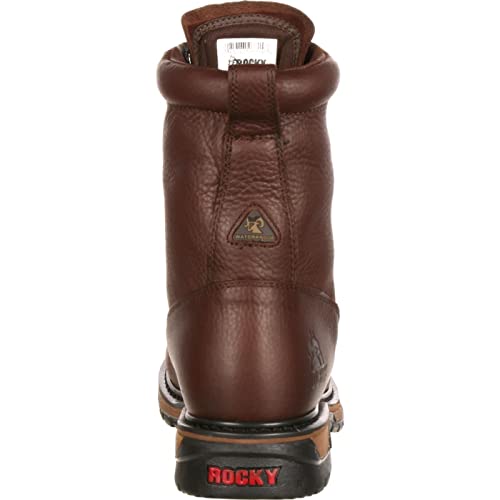 Image of ROCKY Original Ride Steel Toe Waterproof Lacer Western Boot