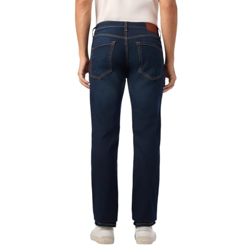 Image of Pepe Jeans Men's Straight Fit Jeans|Mid Rise |Stretchable Fabric| Jeans for Men | Available in Plus Size