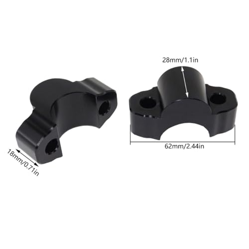 Elevadores manillar motocicleta XT700Z aluminio abrazaderas montaje Tenere 700 2022 6