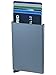 Secrid Reddot Award winning Card Protector in titanium color, Very Slim Credit Card Holder / wallet with RFID protection, with one click all 6 cards slide out gradually