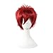 Peluca de Cosplay de Gaara, Pelucas de pelo sintético resistente al calor...