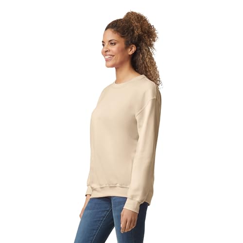 Image of Gildan Men's Cotton Spandex Polyester Blend Crew Neck Sweatshirt