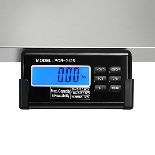Báscula digital para mascotas de acero inoxidable 440 lbs miniatura 6