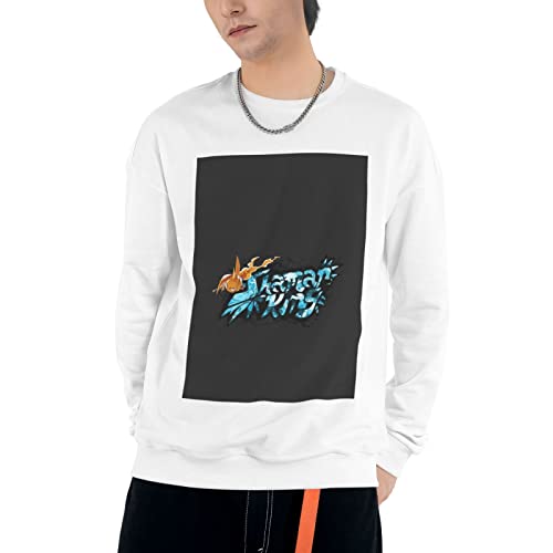 [Jinke] おしゃれ メンズ トレーナー パーカー シャーマンキング (2) メンズ プルオーバー 長袖 ゆったり 人気春秋冬 大きいサイズ カジュアル 柔らかく快適 スウェットパーカー 上着 男女兼用