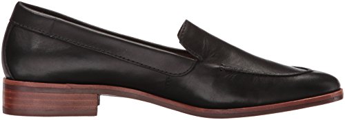 Aerosoles Womens Slip On East Side Flat Loafer Black 9M Us, Black Leather, 7.5 Us #TOP5