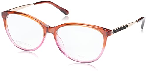 Jimmy Choo Jc379 1MQ/15 BURG CHRY Eyewear Women Acetate, Standard, 54