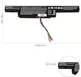 WLTree AS16B5J AS16B8J Laptop Battery for Acer Aspire 15.6" E5-575G E5-575G-53VG E5-575G-75MD E5-575-33BM E5-575G-575G-57D4/5341, Aspire F5-573G F5-573G 5777DS/52PJ 31CR19/66-2 3ICR19/66-2 3INR19/66-2 - Image 5