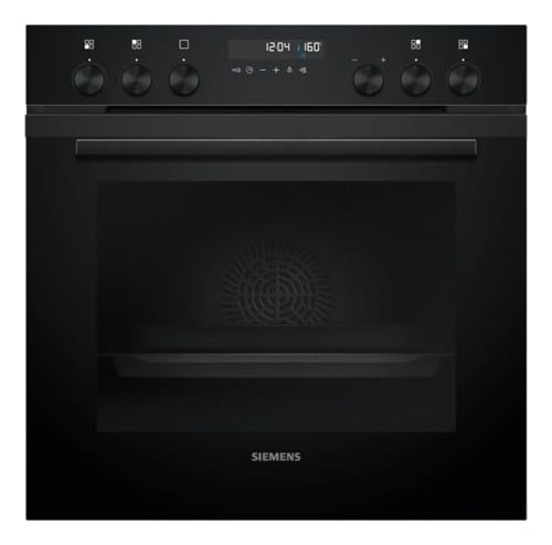Siemens PQ522IAAB, kit de cuisinière encastrable composé de cuisinière HE278GBB4, 60 x 60 cm, autonettoyage, air chaud 3D, marche à pizza, four automatique & plaque à induction, zone de rôtissage,
