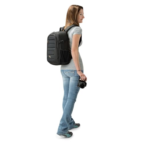 Image of Lowepro Tahoe BP 150, Camera Bag, Lightweight Compact Camera Backpack for Cameras, CSC, DJI Spark Drone, Black, Medium (8.5 x 15.9 x 10.8) LP36892-PWW (Pack of 2)