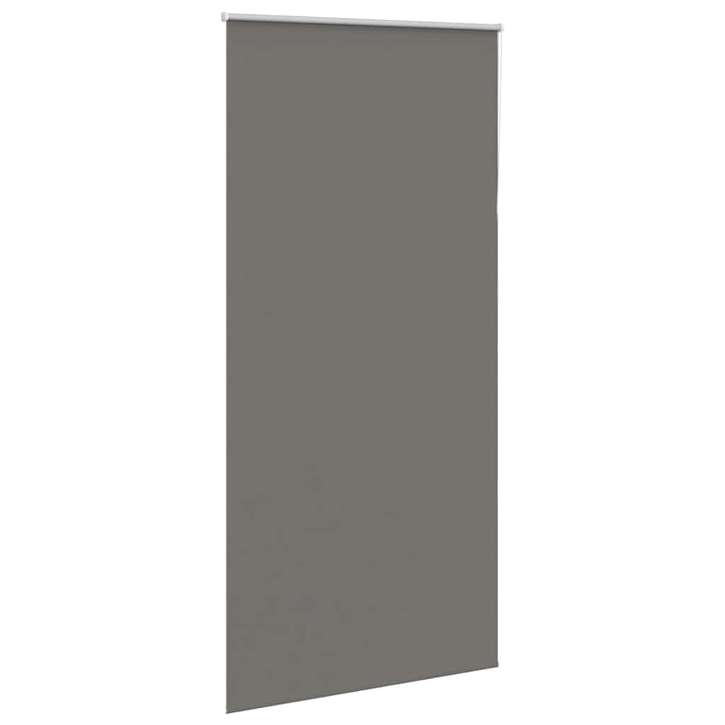 vidaXL Estor Enrollable Opaco Gris 90x230 cm Tela Ancho 85,7 cm