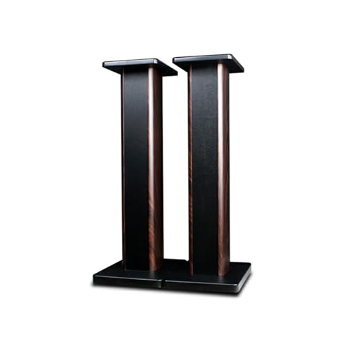 Supporti per altoparlanti per un migliore ascolto audio, design universale da pavimento per home theater e cinema, struttura scavata, coppia inclusa