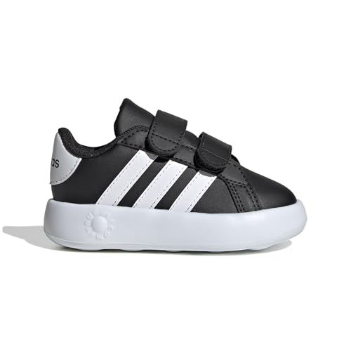 adidas Unisex Kid's Tennis Shoes, Black/White, 52