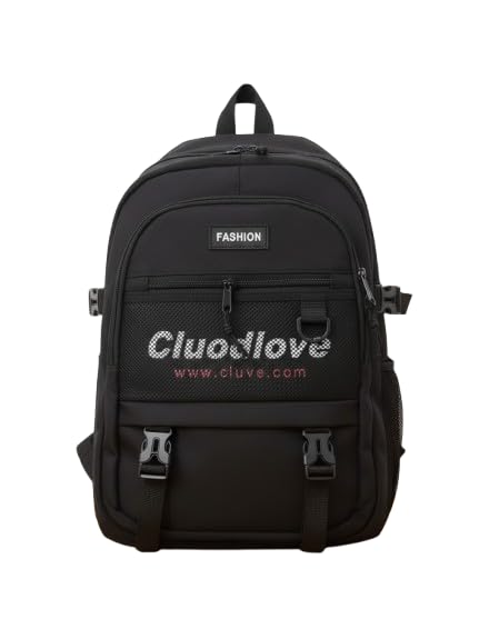 Image of SRZ School Bag College Bag Backpack for women Travel bag Polyester Trendy Stylish Backpack Drawstring Embroidery