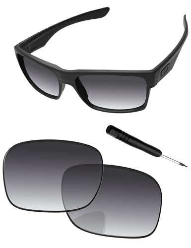 Image of Replacement Lenses & Screwdriver for Oakley TwoFace OO9189 Sunglass - Precision Fit, UV Block & Impact Resistant