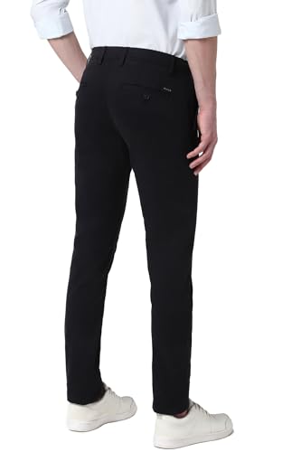 Image of Peter England Men's Skinny Fit Mid Rise Premium Casual Trouser Chinos