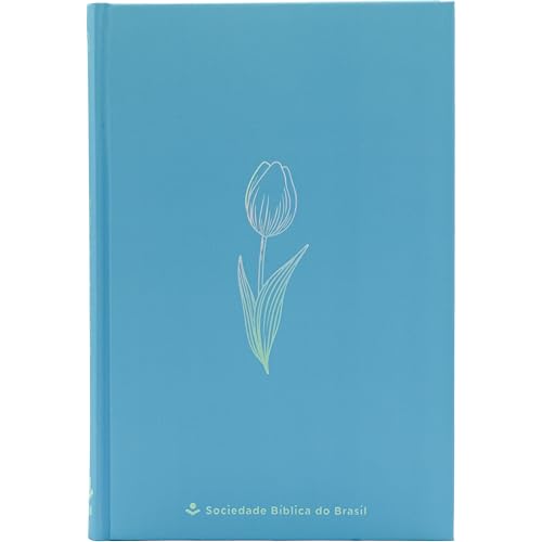 Bíblia NAA, Light Blue, Capa Dura | SBB | Capa dura ilustrada, fl...