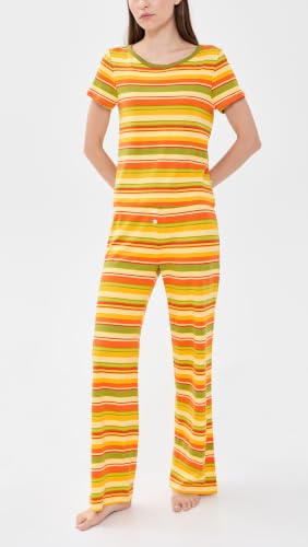 Image of Women's Baby Jean Long PJ Set