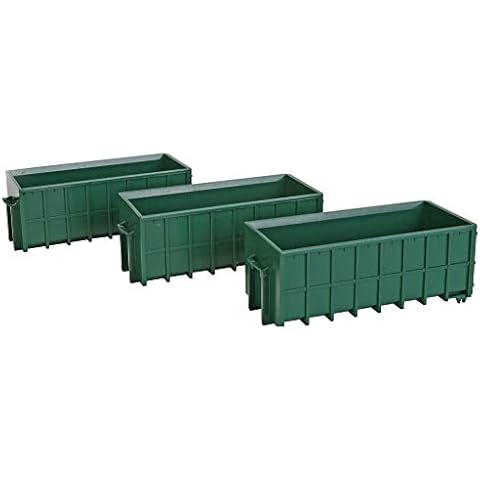 Walthers SceneMaster Assembled Dumpster Toy (3 Pack), Large Cover